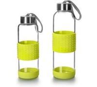 IBILI 745903V bouteille en verre et silicone sky 0.36l green G