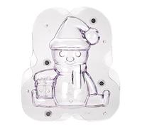 IBILI 746200 Moule Ginger 3D, Polycarbonate, Transparent, 28 x 25 x 9 cm