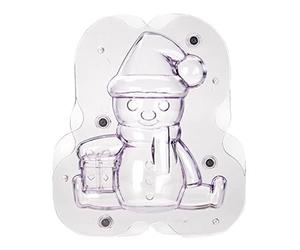IBILI 746200 Moule Ginger 3D, Polycarbonate, Transparent, 28 x 25 x 9 cm