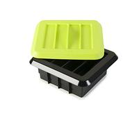 IBILI 747001 Kit pour 12 Barres Énergétiques Artisanale Silicone Noir/Vert 15 x 7 x 7 cm 6 Pièces