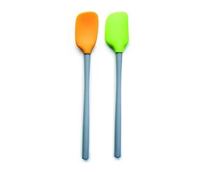 IBILI 748800 Set 2 Spatules Mini, Plastique, Vert, 12 x 32 x 2 cm