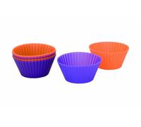 Ibili 752400 Lot de 6 moules à madeleines 100% silicone