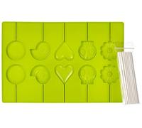 IBILI 754900 Moule pour Sucettes 100% Silicone + 24 Bâtons