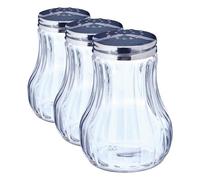 IBILI 755400 Saupoudreuse à Fromage INOX Transparent 11,98 x 8,61 x 8,61 cm (Lot de 3)