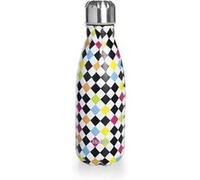 IBILI 758435D bouteille isotherme double paroi arlequin 350 ml multicolor G