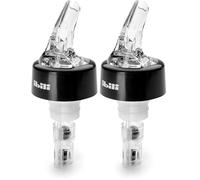 IBILI 764006 Bouchon Verseur-Doseur 5 lister), Plastique, Schwarz, 4 x 7 x 18 cm (Lot de 2)