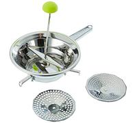 Ibili 765324 Moulin a legumes Inox 18/10 24 cm de diametre, Argent