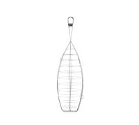 Ibili 769745 Grill à poisson Nickelé 45 x 14 cm, Argent