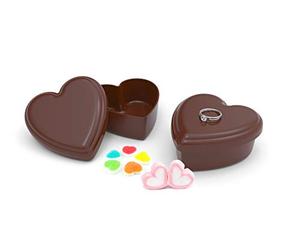 IBILI - 776310 Moule en forme de cœur en chocolat, 5.3 litres, acier inoxydable