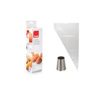 Ibili 777000 Kit pour Croquettes 10 Poches Jetables + 1 Douille