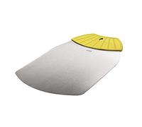 Ibili 781700 Pelle à gâteaux et pizza rectangulaire 37x25 cm Inox, Argent/Vert