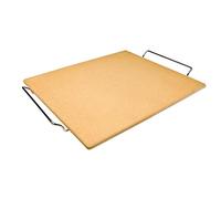 IBILI 784338 Pierre pour Pizza Rectangulaire Pierre Orange 38 cm x 30 cm x 1 cm