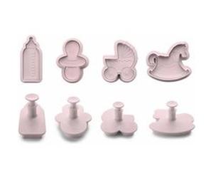 IBILI 789009 set 4 emporte piÃces avec poussoir fiesta G