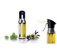 Ibili Double vaporisateur d'huile et de vinaigre 790300 200 ml réglable Noir/Transparent/Argent