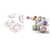 IBILI 791800 lot de 3 moule œuf de paques plastique 6/7/8 cm G