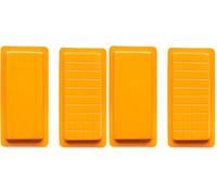 IBILI 793501 Set 2 Moules à Nougat Tronc + Onces Polyéthylène (Lot de 2)