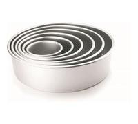IBILI 815115 Moule Rond Extra Profond 15 x 10 cm Alum. Anodisé.