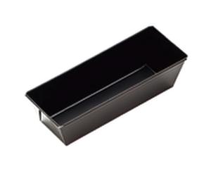 IBILI 820314 Mini Moule à Cake Moka, Tôle d'acier, Noir, 14.5 x 7.8 x 4.7 cm