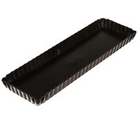 IBILI 823036 Moule rectangulaire antiadhésif fond amovible Moka 36 x 13 cm