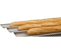 Plaque 4 baguettes perforée 38 x 33 cm Ibili