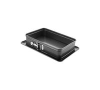 Ibili Moule rectangulaire 826628 démontable avec base supplémentaire 28 x 18 cm