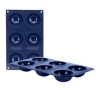 IBILI Moule silicone Forme semisphère 870033 6 cavités
