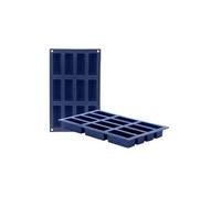 Ibili Moule Forme Cake 12 Cavités (7,9 X 2,9 X 3 Cm) Blueberry