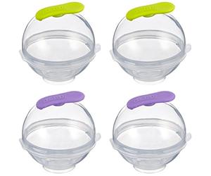IBILI 870500 Moule pour Boules de Glace Lot de 4 Pièces
