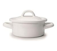 IBILI 902712 Faitout Droite Mini Acier Blanc 12 x 12 x 6 cm