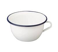IBILI 903522 Pot de Chambre en acier émaillé vitrifié 22 cm Blanche