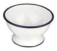 IBILI Bol à pied 903812 Porcelaine 14 x 14 x 8 cm Blanc/Bleu