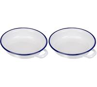 IBILI 904118 Plat à Œuf, Acier, Blanc, 21 x 5 x 25 cm (Lot de 2)