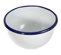 Ibili Bol 904214 en porcelaine blanc/bleu 14 cm (14 x 14 x 8 cm)
