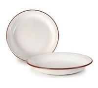 IBILI 908024 assiette creuse email bordeaux 24 cm G