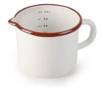Verre Mesureur Email Bordeaux 12 Cm