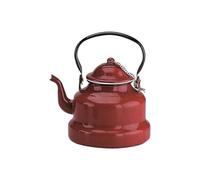 Ibili Bouilloire 910410 en acier émaillé vitifiée Rouge 1 l