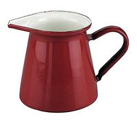 IBILI - Ustensiles et accessoires de cuisine - pot a lait émail rouge 0.50 l ( 9105-0.50-12 )