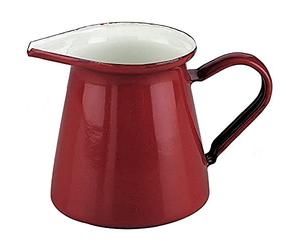 IBILI 910550 Pot à Lait à Servir, INOX, Rouge, 14.19 x 10.0 cm