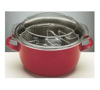 Ibili 961224T Korinto Friteuse avec panier et Couvercle 24 cm