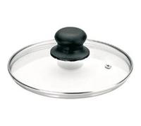 Ibili Couvercle 970732 Verre et inox 32 cm Transparent/Argent/Noir