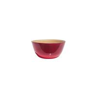 IBILI Bol Bambou Naturel Cerise Brillant 15X6 (Lot de 6)