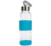 IBILI 745903A bouteille en verre et silicone sky 0.36l blue G