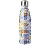 Ibili Bouteille isotherme Lisboa 500 ml Acier inoxydable 18/10 Double paroi Réutilisable