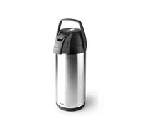 IBILI Bouteille isotherme double paroi en acier inoxydable 5 l, Argent