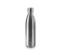 Ibili - Bouteille Isotherme Satin, 500 ml, Acier Inoxydable 18/10, Double Paroi, Réutilisable