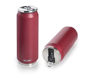 Ibili - Cannette Isotherme Granada, 330 ml, Acier Inoxydable 18/10, Double Paroi, Réutilisable