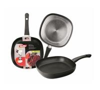 Ibili - Grill Indubasic 26 x 26 cm Aluminium antiadhésif compatible avec l'induction