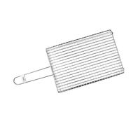 IBILI Grille double pour Kokotxas - 30 x 20 x 1 cm - Acier inoxydable 18%, Argenté