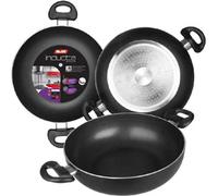 Ibili Inducta Honda 2 ASAS 410536 Poêle à frire, diamètre max. 36 cm, aluminium, compatible avec les cuisinières à induction, revêtement antiadhésif