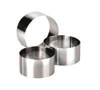 IBILI 716050 Lot de 3 emporte-pièces : 7+8+10 cm en Inox